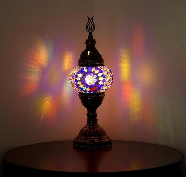 Turkish Moroccan Mosaic Table Lamp