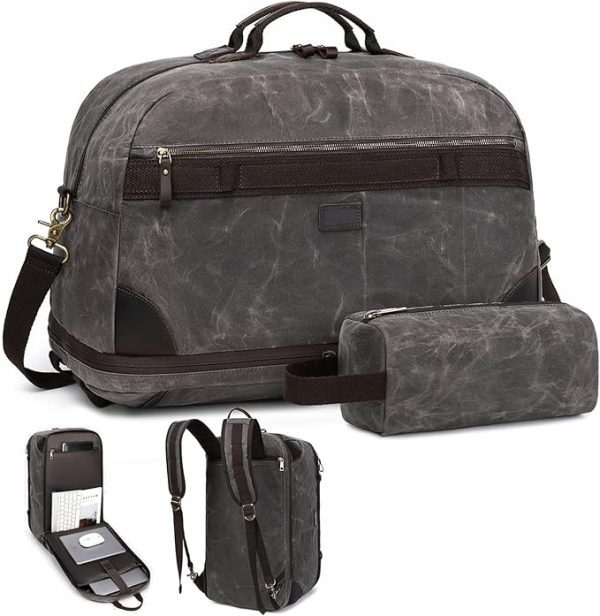 canvas duffel bag