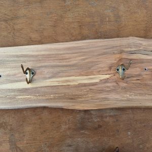 Live Edge Maple Coat Rack