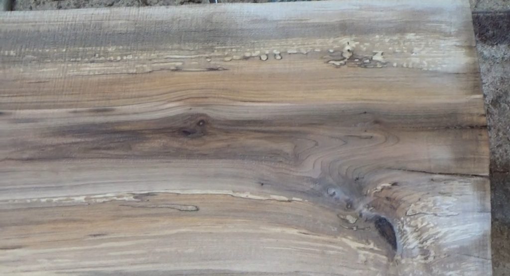 Beautiful Maple Live Edge Slab